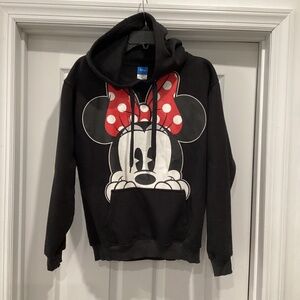 Disney Minnie, mouse black sweater hoodie